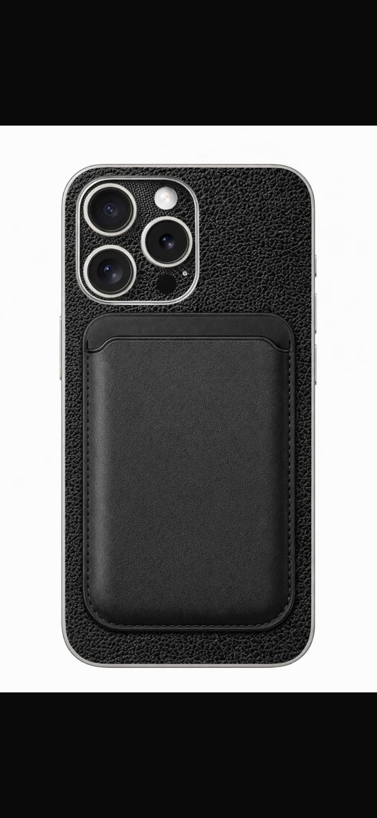 Black Phone Wallet For Black Series